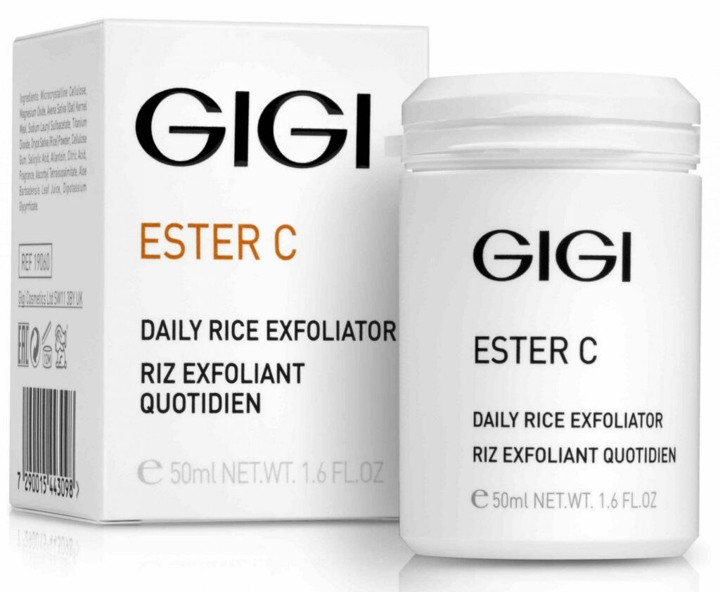 GIGI Ester C Daily Rice pulberkoorija, 50 ml
