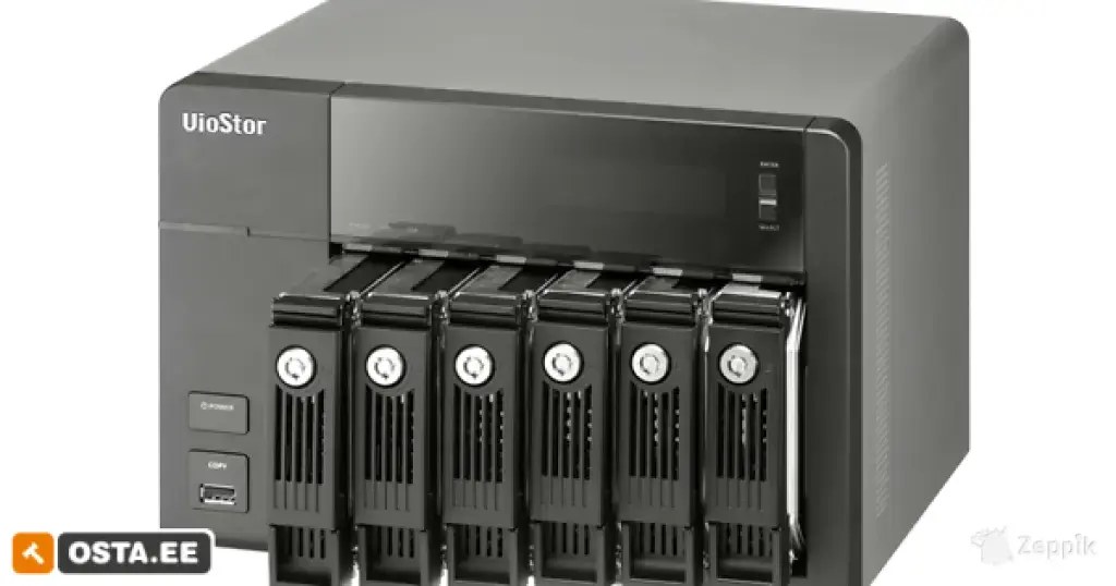 QNAP VS-6120 Pro+ NVR IP-kaameratele megapikslise salvestu