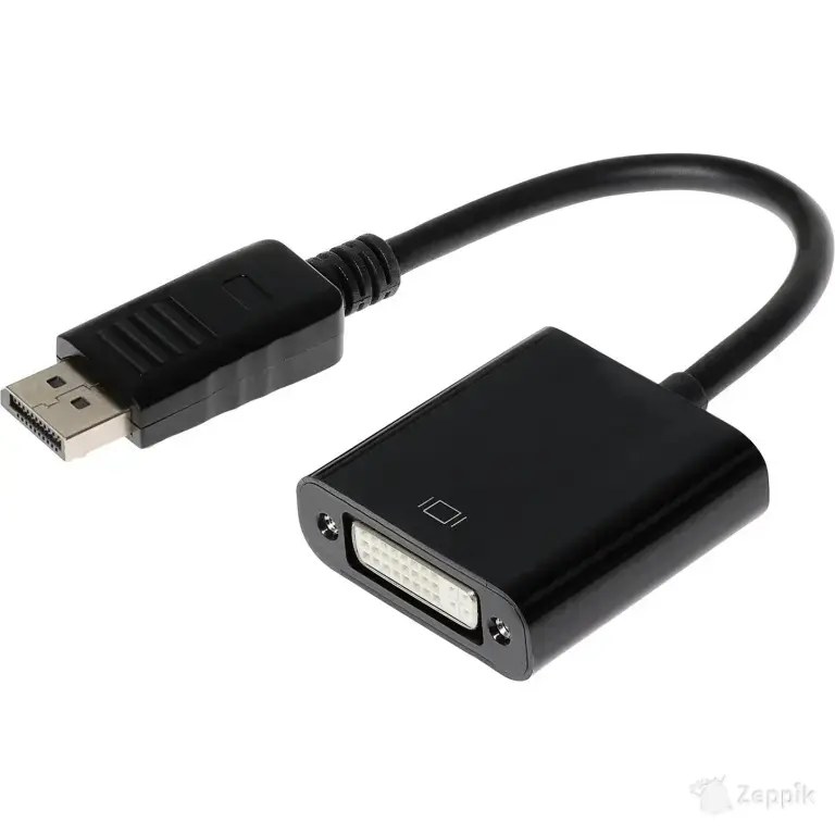 DVI DisplayPort adapter