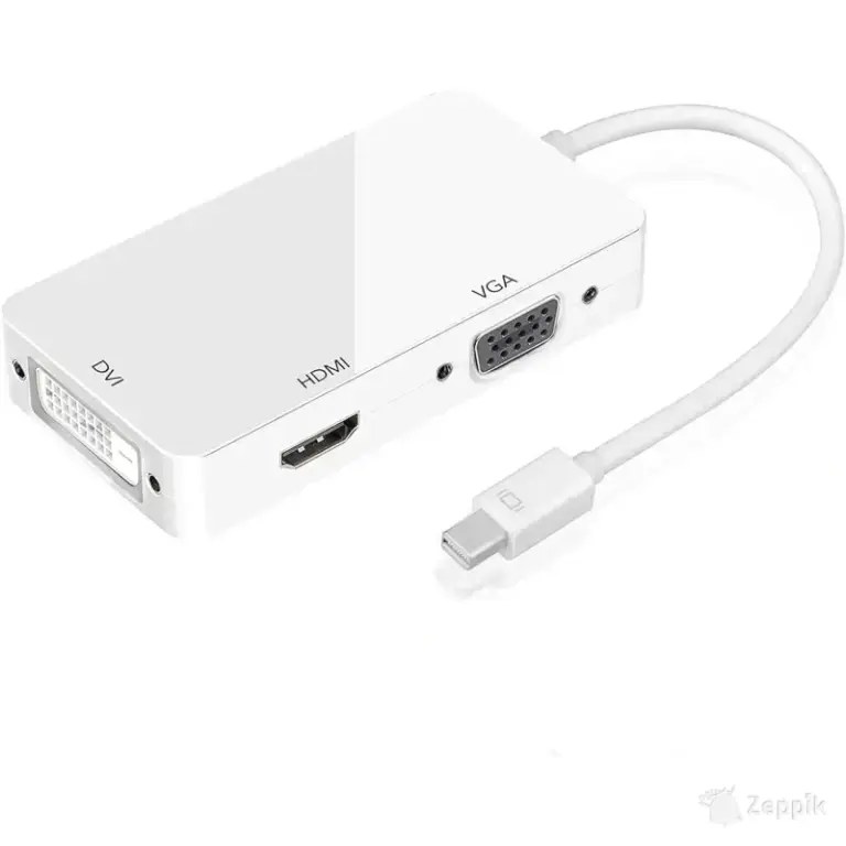 Adapter Ozvavzk Mini DisplayPort HDMI VGA DVI