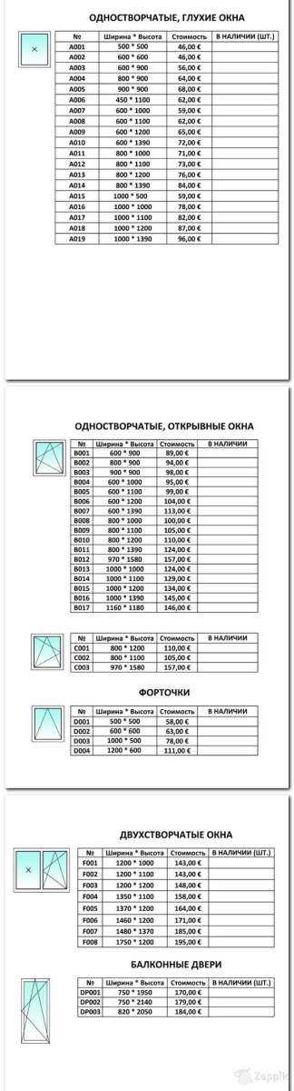 Окна