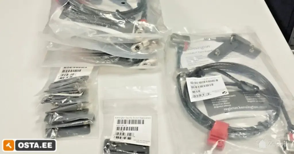 Kensington ClickSafe komplekt: 5 lukku + 20 ankrut