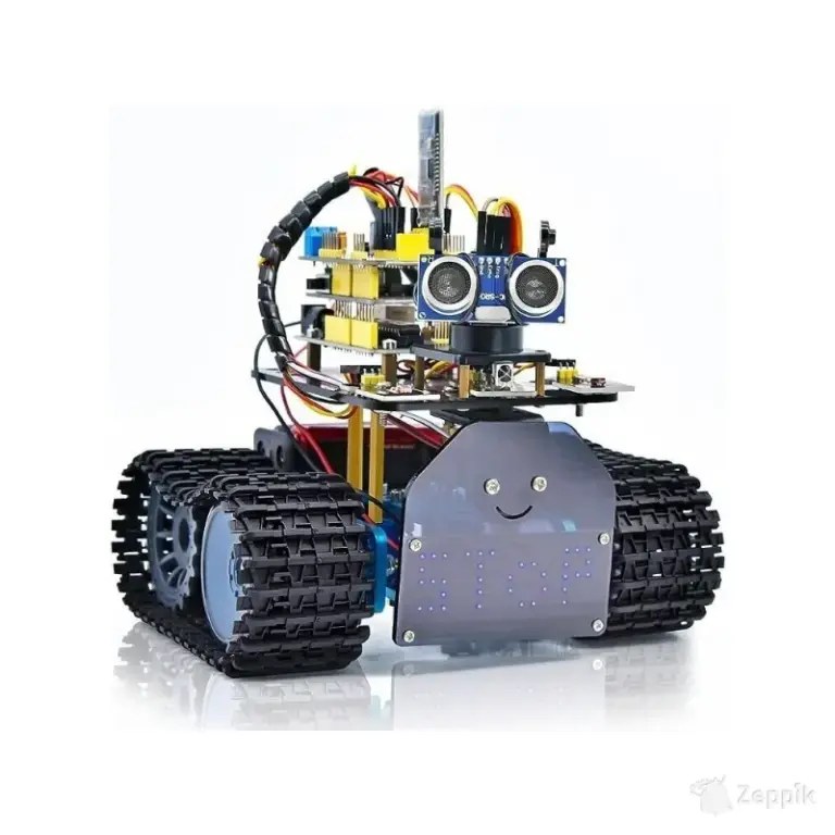 Mini Robot Tank Programmeeritav Robot Arduino Style