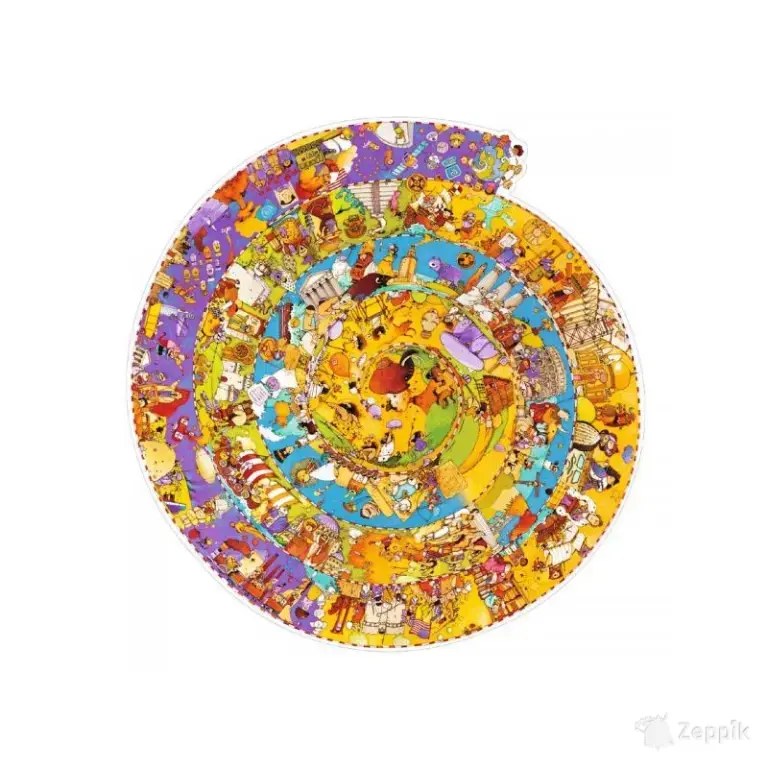 Pusle – Ajalugu - 350 osa Observation Puzzle - History + booklet - 350pcs