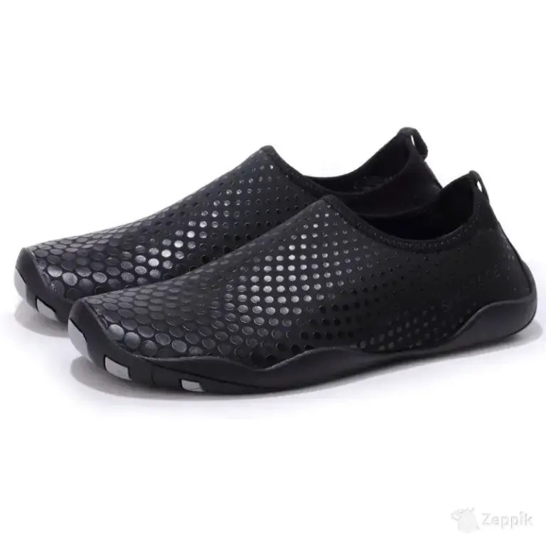 Ujumisjalatsid unisex Sixspace, must 38EU