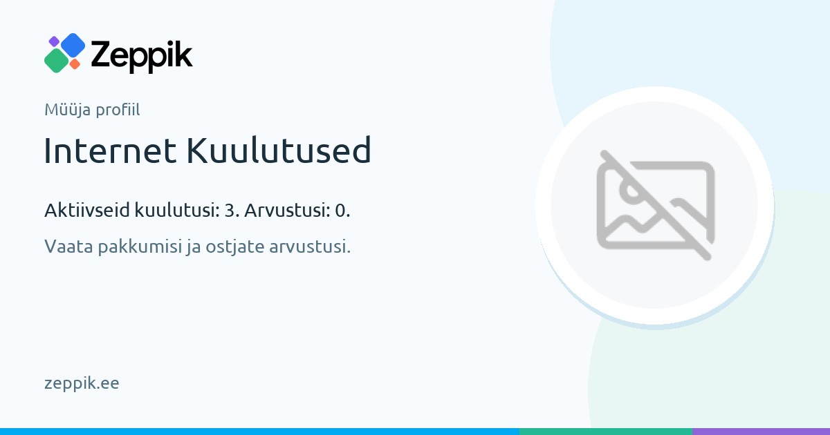 Müüja profiil — Internet Kuulutused