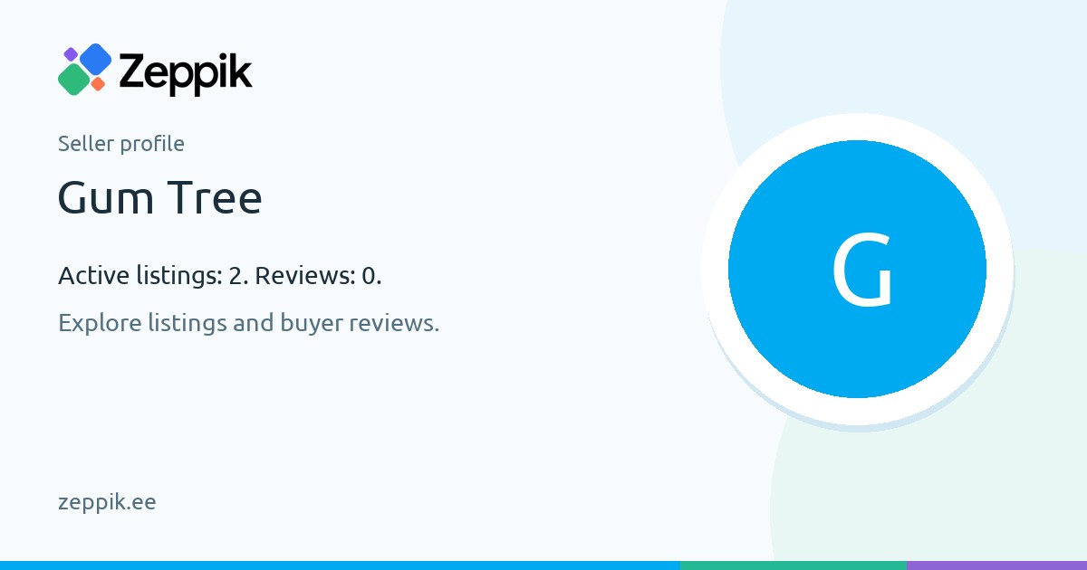 Seller profile — Gum Tree
