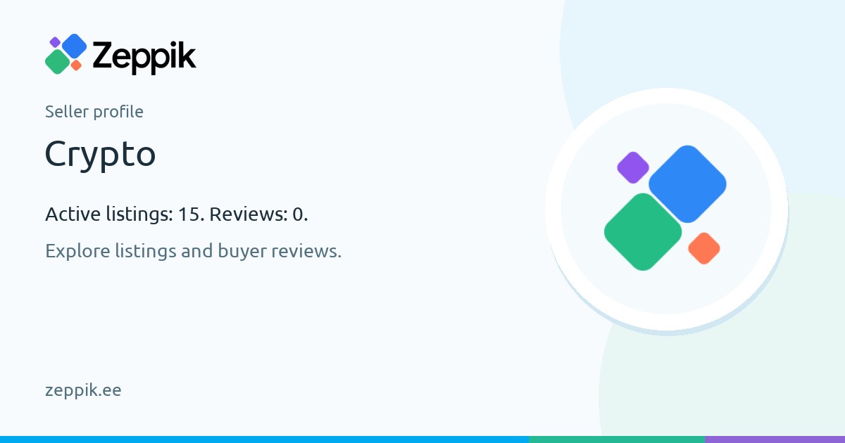 Seller profile — Crypto